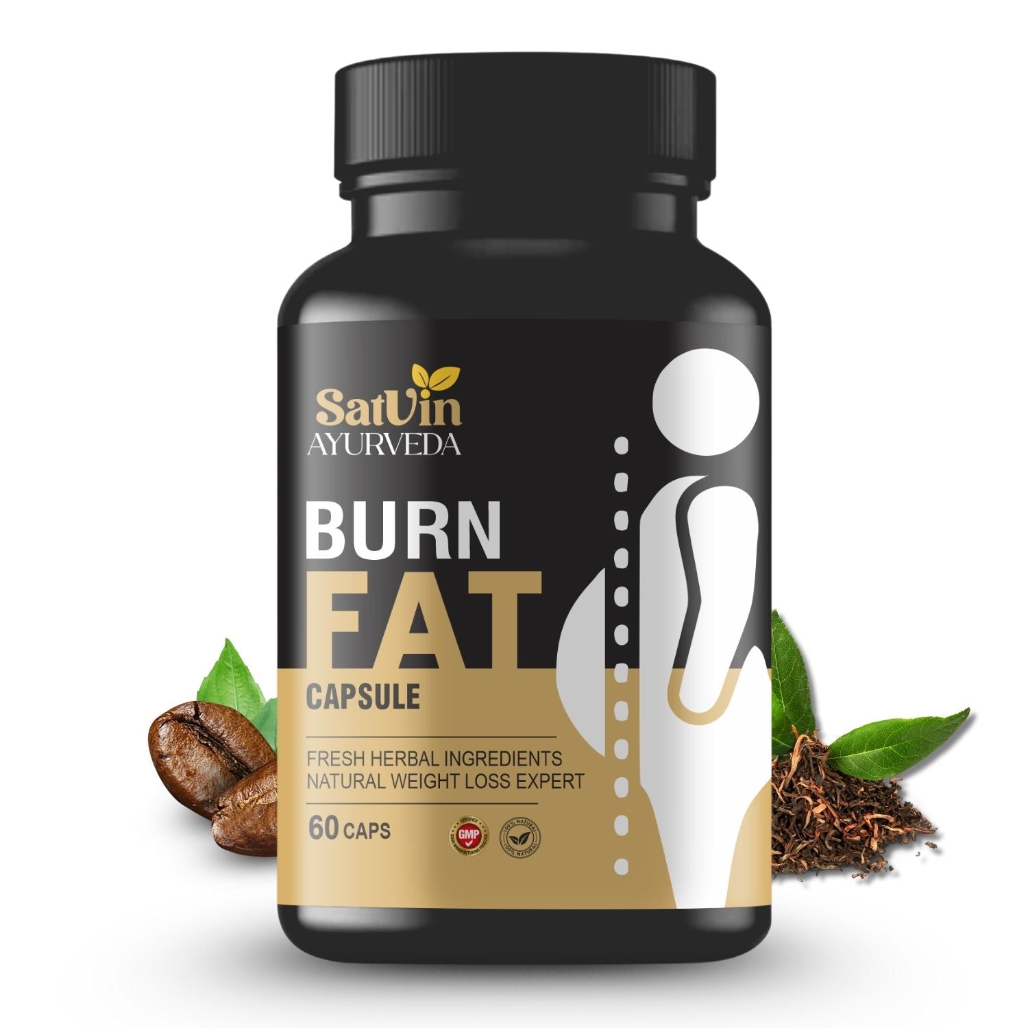 Satvin Ayurveda Burn Fat Capsules For Men & Women